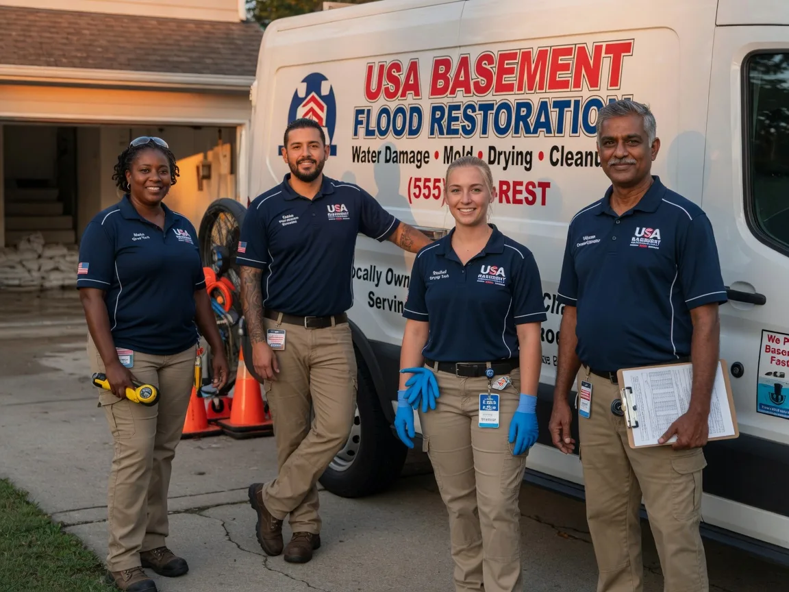 Basement Flood Cleanup company in Sheridan, TX