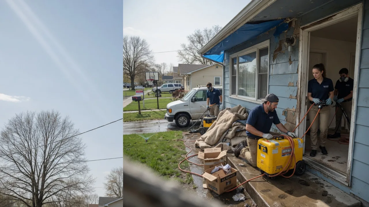 Basement Flood Cleanup in Sheridan, TX near me